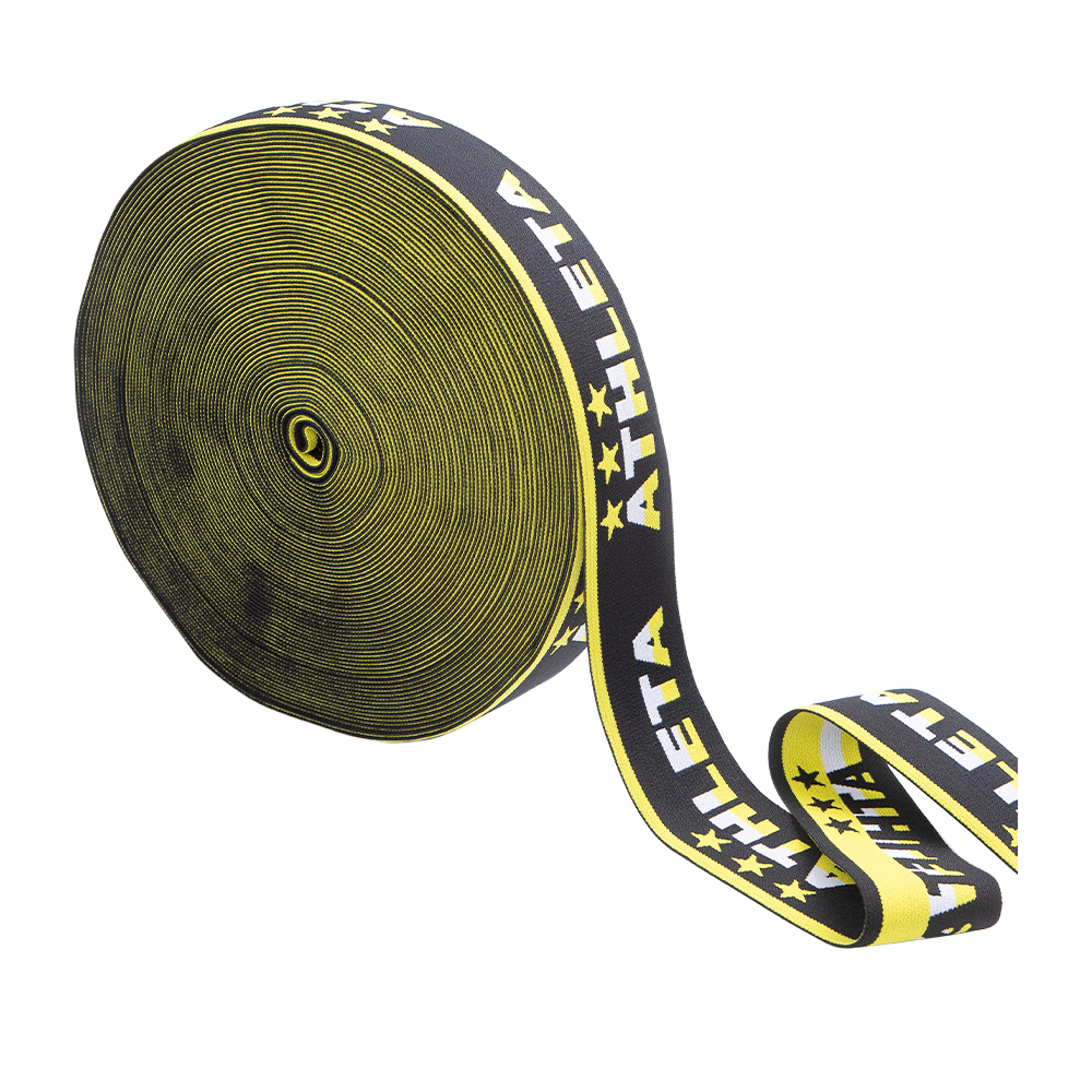 1,2-4 mm breedte met bedrukte elastische band voor ondergoed enz.