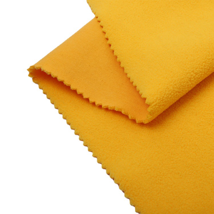 Polar fleece Met 100% polyester, 100D, 140g/m², Aangepaste kleur, Continu verven